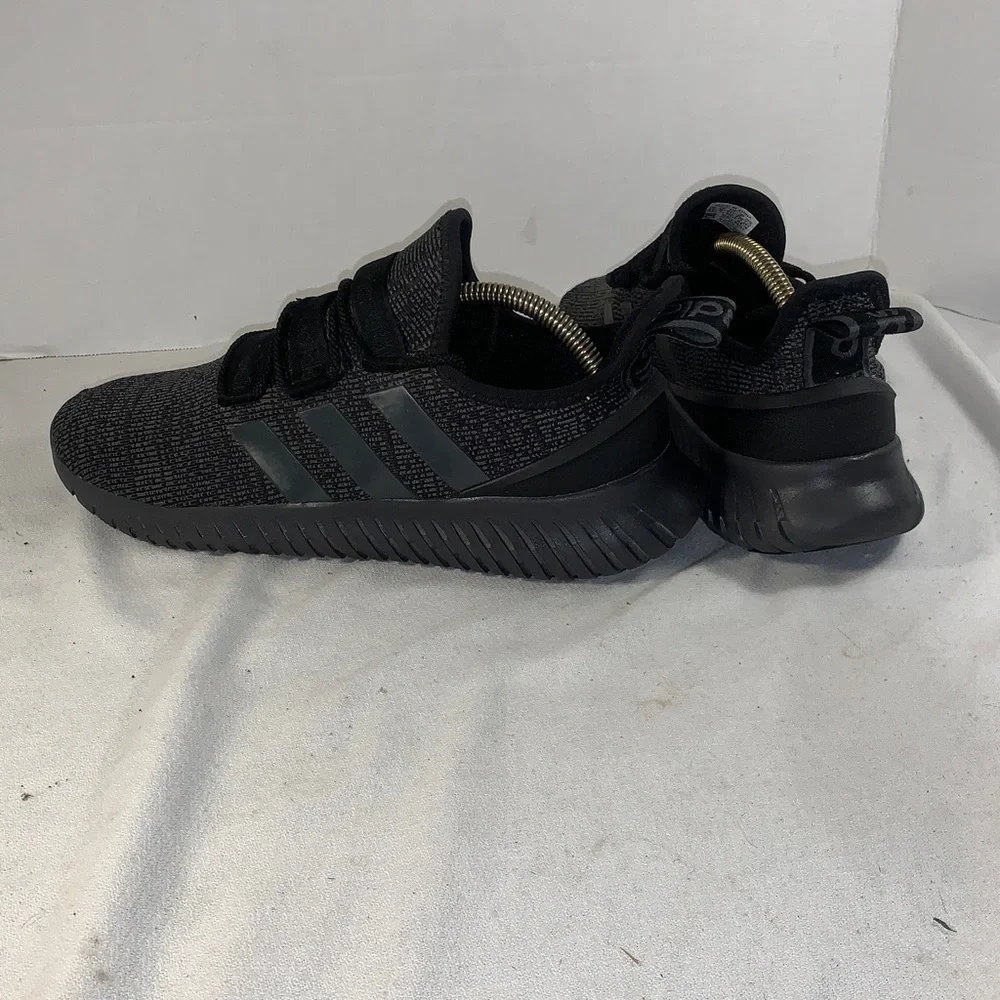 Adidas Men’s Kaptir 3.0 ‘Core Black/Carbon Grey’ Knit Running Sneakers
